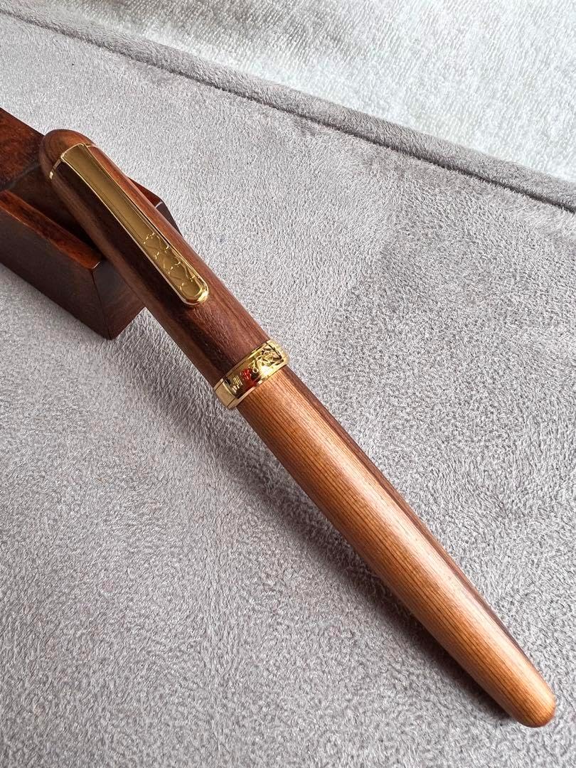 プラチナ万年筆屋久杉 002 万年筆(14金)屋久杉-ヤクスギ 屋久杉