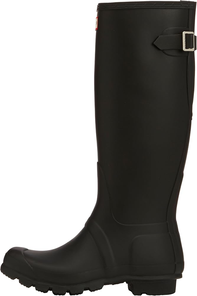 Hunter women's original tall back adjustable wellington boots Clearance