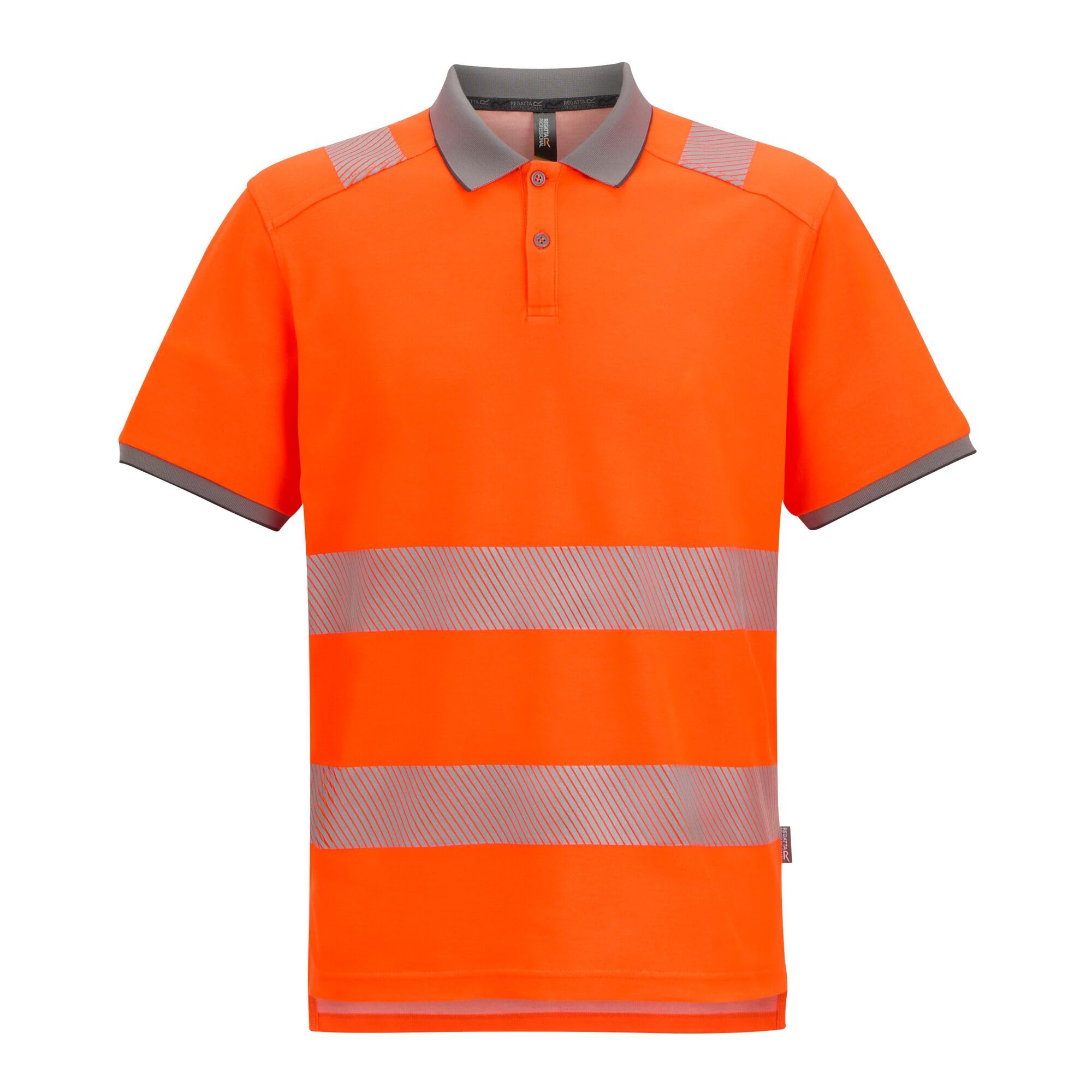 Regatta Professional Mens Hi-Vis Pro Comfort Polo Shirt Work Top