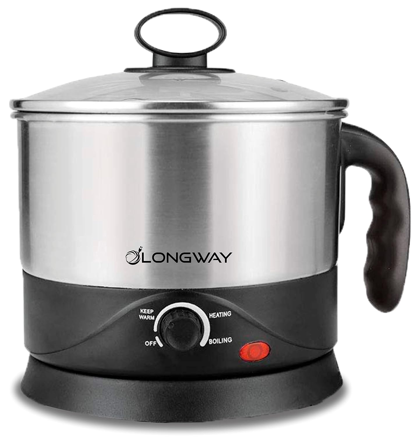 Longway Handy Multi cooker Electric Kettle with stainless steel Body (1