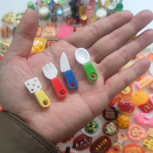 Miniatura 4 de 100 botellas de bebidas en miniatura para alimentos, juguetes, casa de muñecas, juego de cocina, accesorios de fiesta, juguetes, hamburguesas,