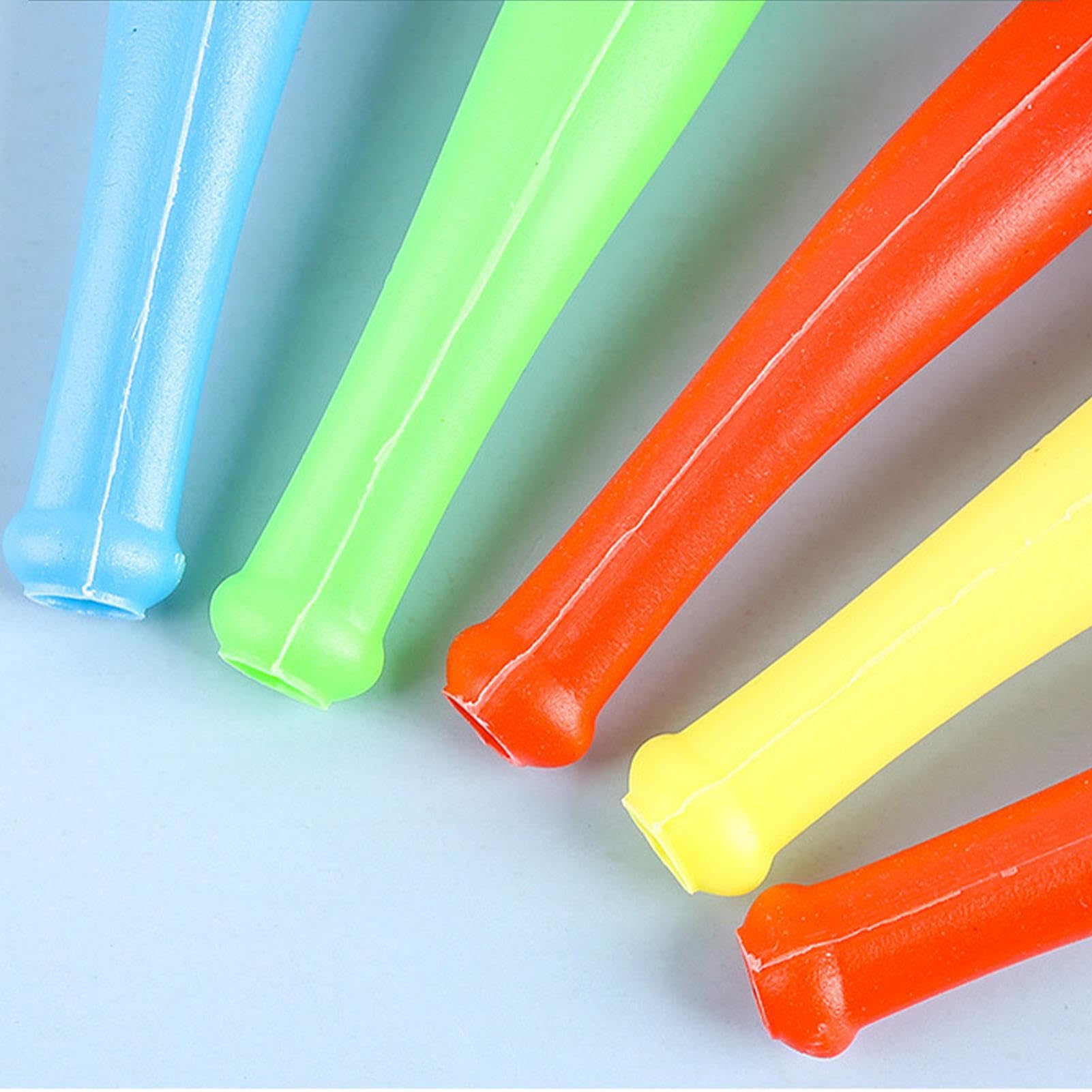 Palline soffianti per Il Controllo della respirazione - Confezione da 10 con cannucce, Gioco di di bilanciamento della destrezza, Giocattolo affidabile per alleviare la consapevolezza e l'ansia