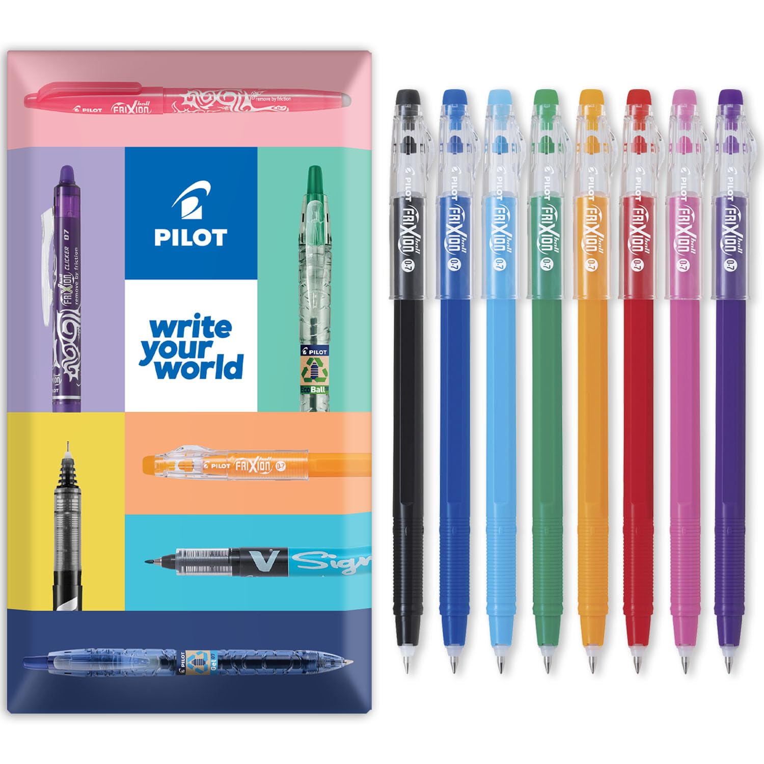 Amazon | パイロット フリクションボールスティック 07-0.7mm ペン先