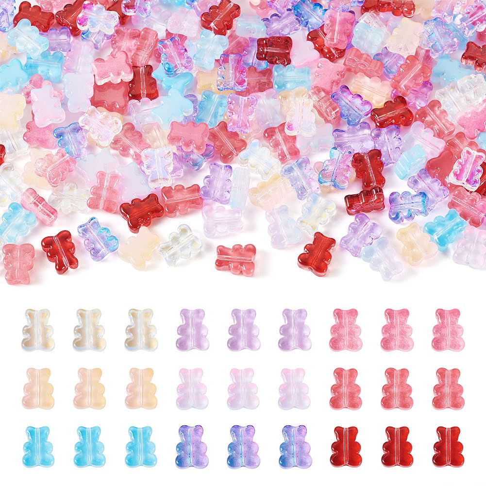 Perles en verre de cristal pour bijoux faits main chargés de souvenirs