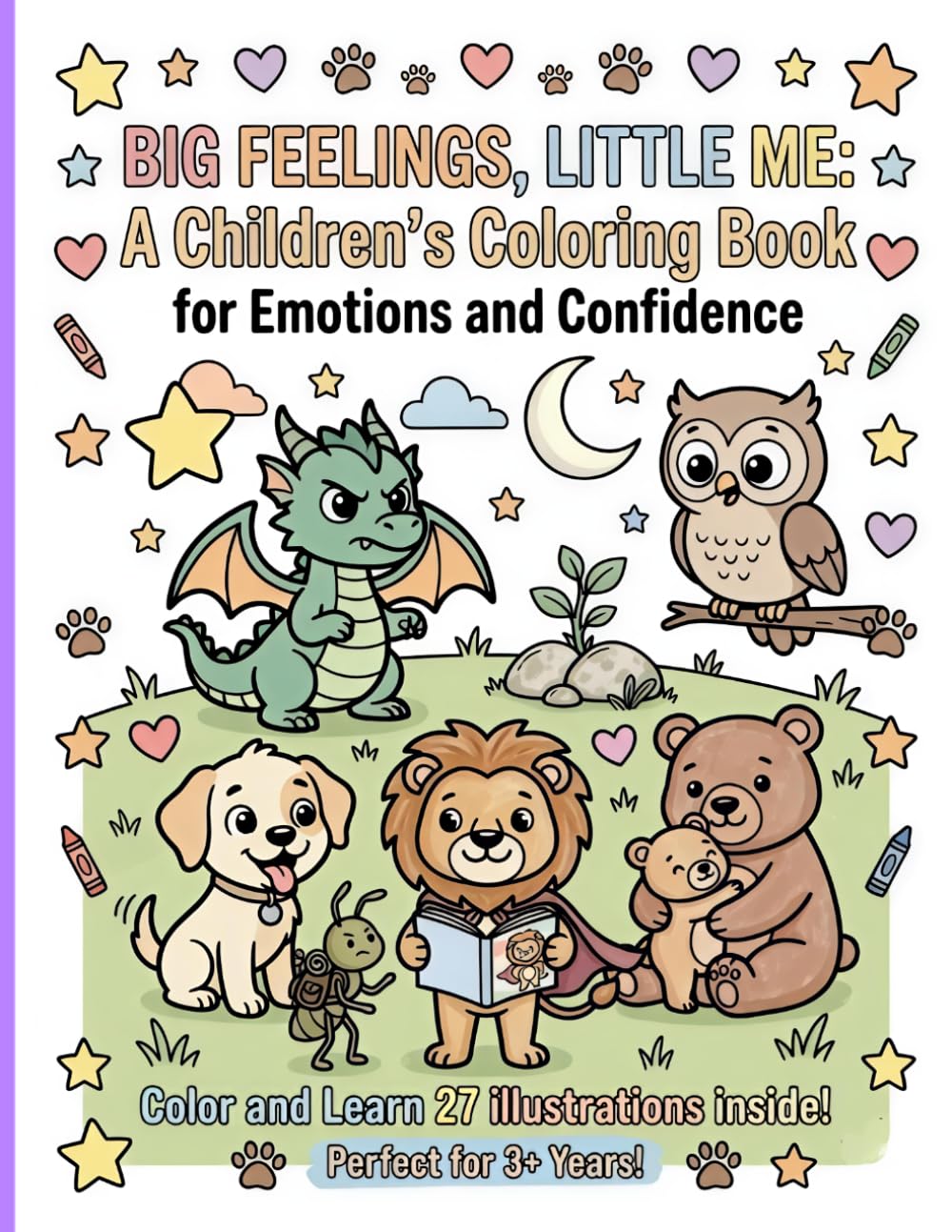 Big Feelings, Little Me: A Children's Coloring Book for Emotions and Confidence