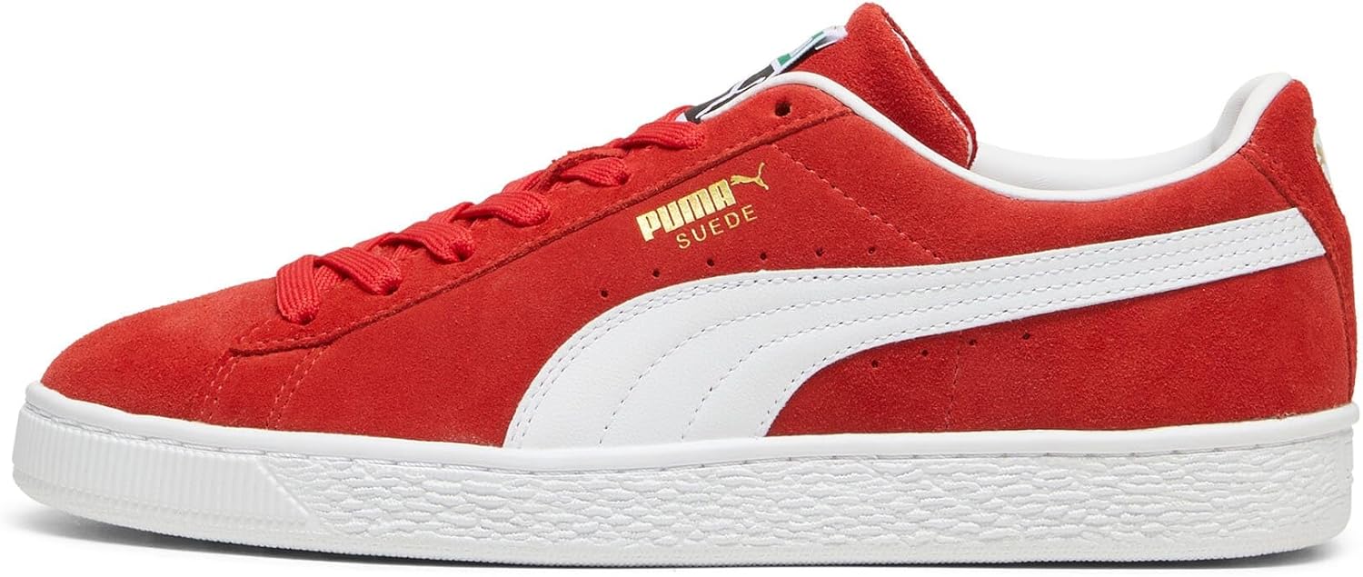 PUMA Suede Classic Sneakers Trainers Unisex for All Time Red-PUMA White  Size UK 9.5: Amazon.co.uk: Fashion