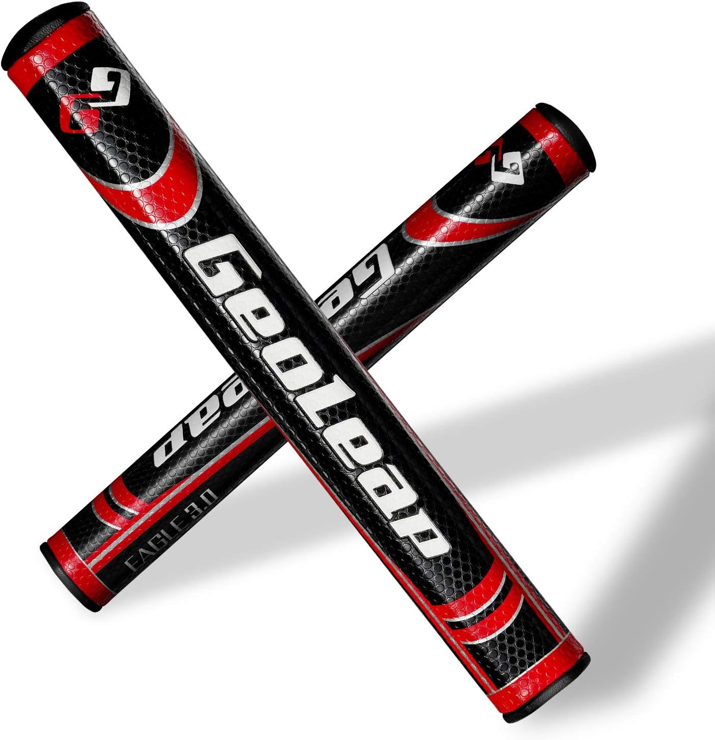 Geoleap Putter Grip- Soft Polyurethane Material，Round Shape, Light Weight Golf Grips,4 Colors and 4 Sizes to Choose..