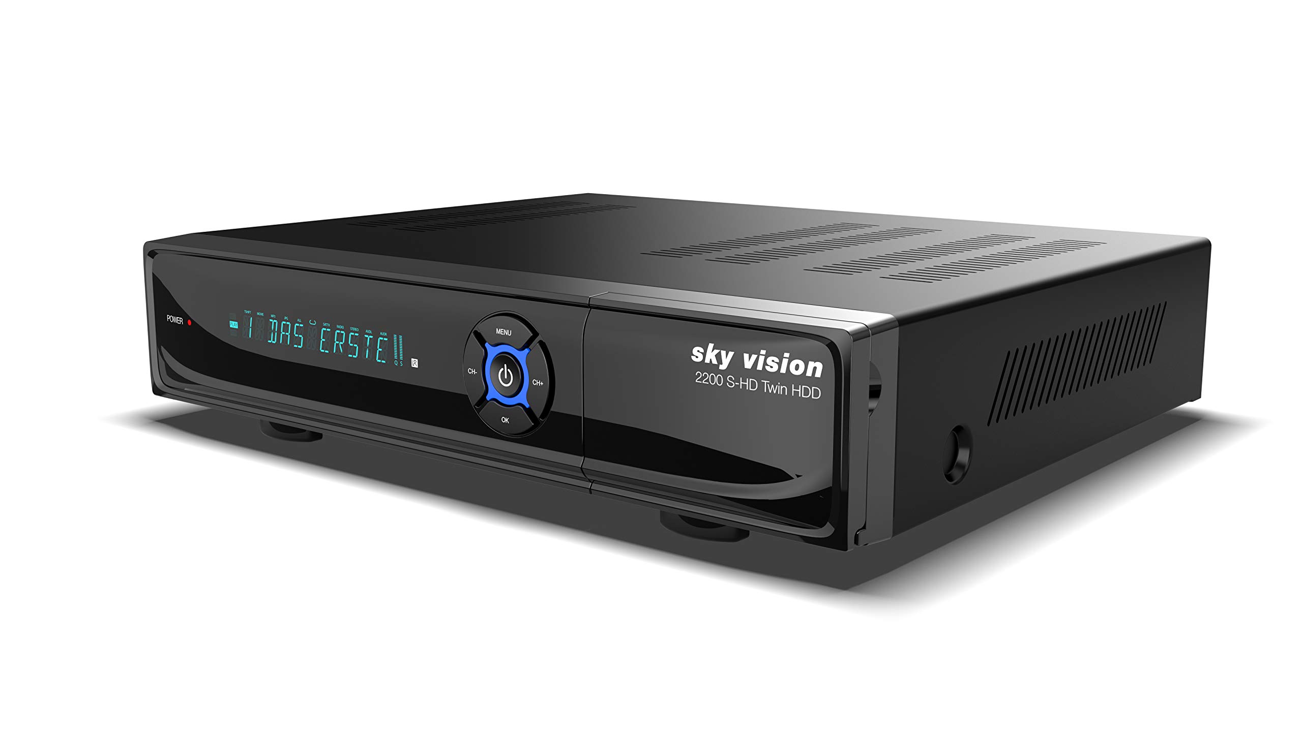 sky vision 2200 HD Digitaler Satelliten Receiver mit 1TB Festplatte (HDD, HDTV, DVB-S2, HDMI, USB 2.0, Full HD 1080p)