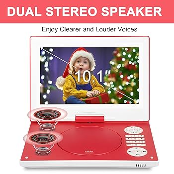 Portable CD&DVD Player 10.1 インチ Supersonic 10.1” Portable DVD Player with USB/SD Inputs