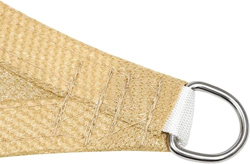 Miniatura 8 de Toldo tipo vela, 16 x 20 pies, toldo para exteriores, toldo con bloqueo UV, cubierta para patio, jardín, actividades al aire libre (16 x 20 pies,