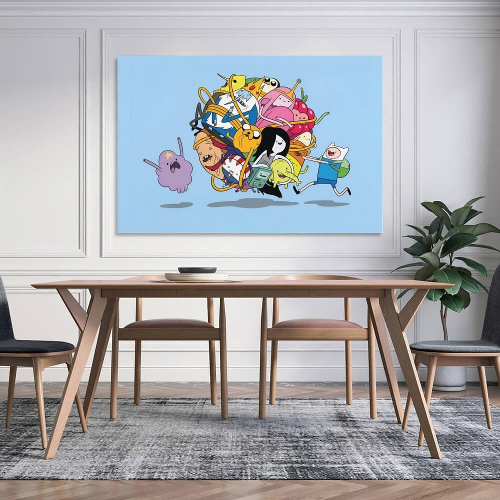 Amazon.co.jp: アドベンチャータイム アートポスター 飾り絵 かわいい