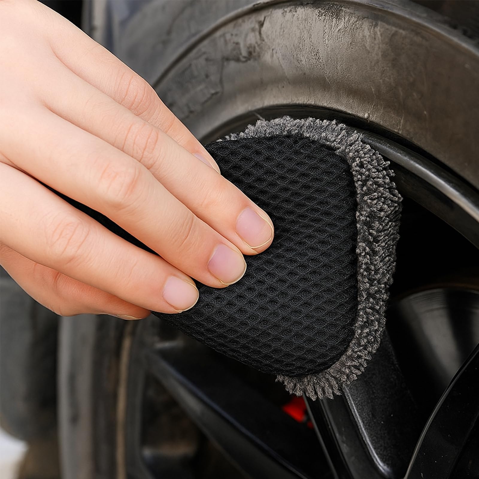Tire Shine Applicator Sponges - 3 Pack -6 Tire Shine Applicator Sponges - 3 Pack -6