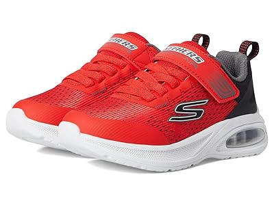 SKECHERS KIDS Microspec Max Advance-squad-p 404105L (Little Kid/Big Kid) Boys Shoes Red/Black : 12 Little Kid M, Synthetic/Textile