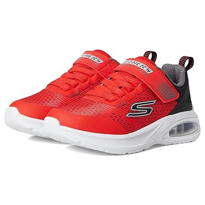 SKECHERS KIDS Microspec Max Advance squad p 404105L (Little Kid/Big Kid) Boys Shoes Red/Black