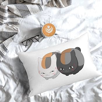 Amazon｜夏目友人帳 ニャンコ先生 枕カバー まくらカバー 綿100