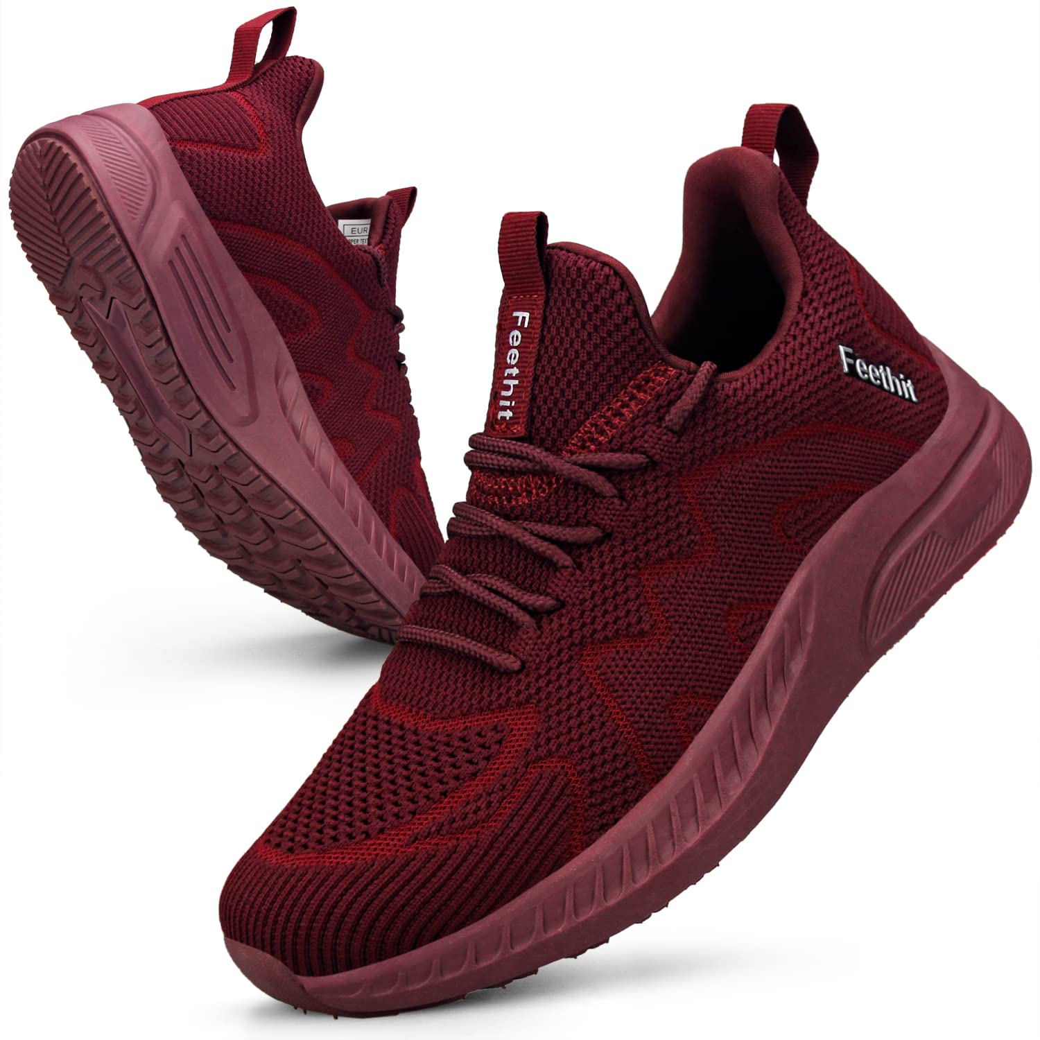 Feethit Zapatillas Deportivas de Mujer Transpirables Zapatos de Ligero Running Fitness Zapatillas de para Correr