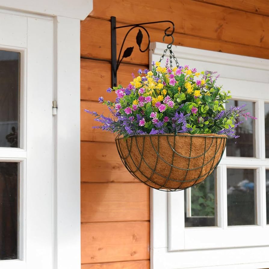 Amazon.com: Hananona 12 Pcs Artificial Flowers Outdoor, Faux