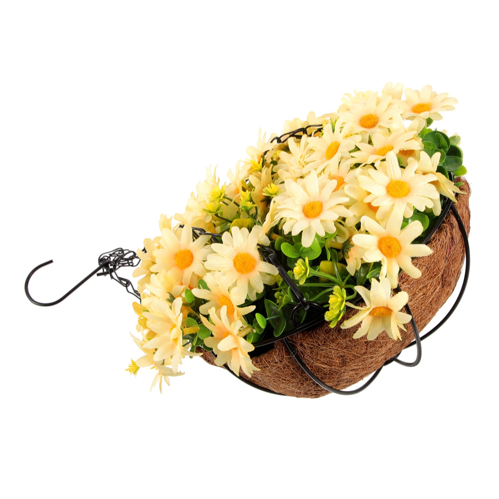 BESTOYARD Panier Suspendu Cocon De avec Doublure pour Fleurs Jardinière pour Balcon Et Jardin Idéale pour Plantes Intérieur Et Extérieur