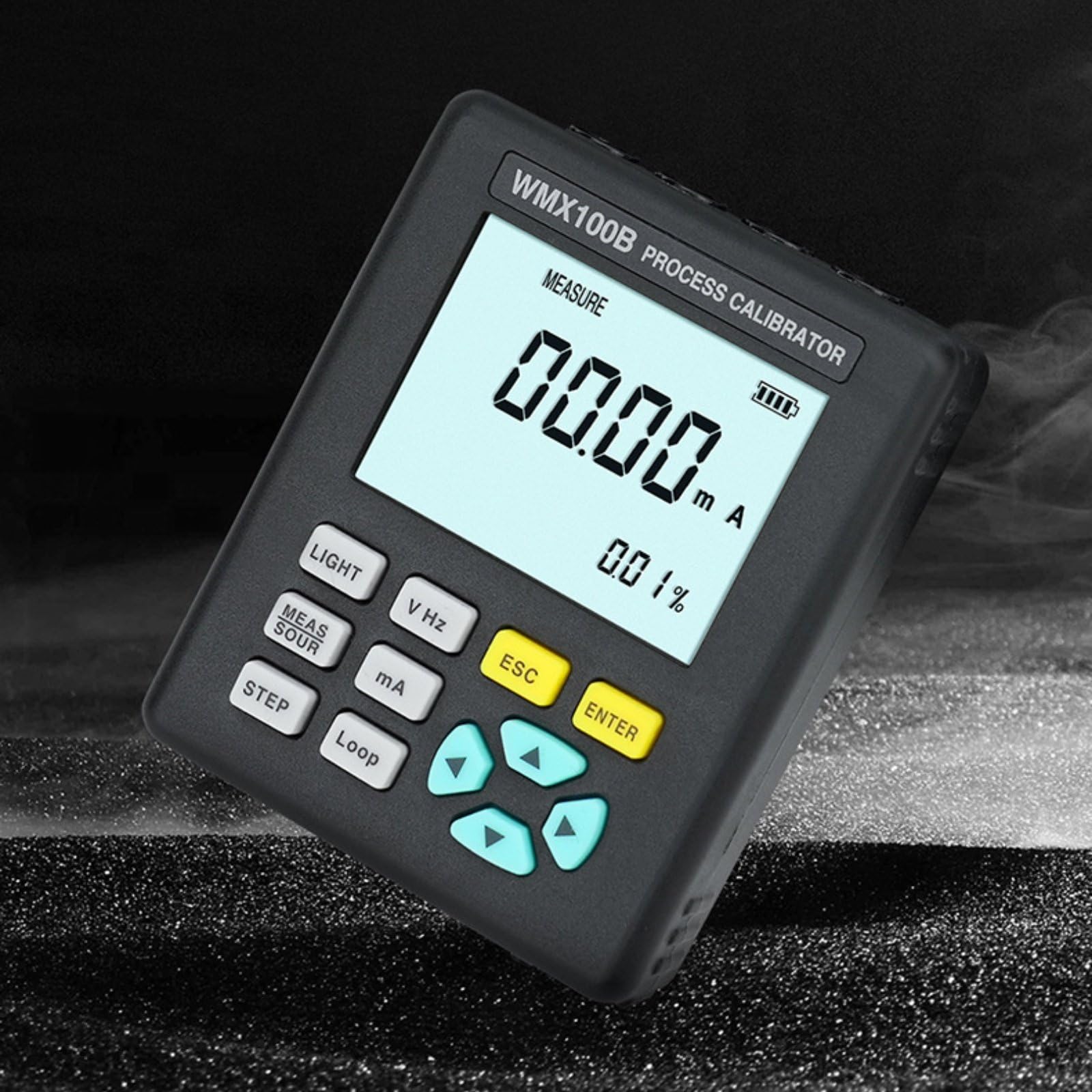 Generador de Señal Probador Equipo de Prueba Multifunción con Salida Precisa y Medición de Voltaje Corriente Diseño Ergonómico Portátil y Pantalla de, Wmx100b