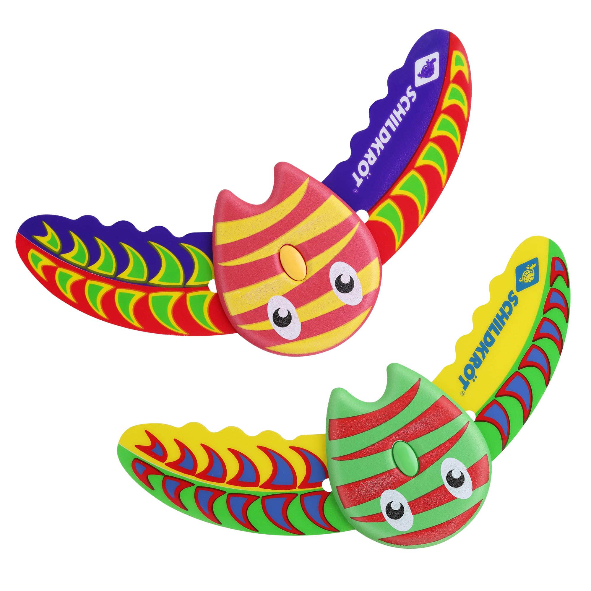 Hahorpa Underwater Gliders for Kids, Devil Fish Design Diving Pool Toys, Fun Swimming Toys for Summer Party, Beach & Swim Training, Dog Interactive Chase & Circling Training Toy (2)
