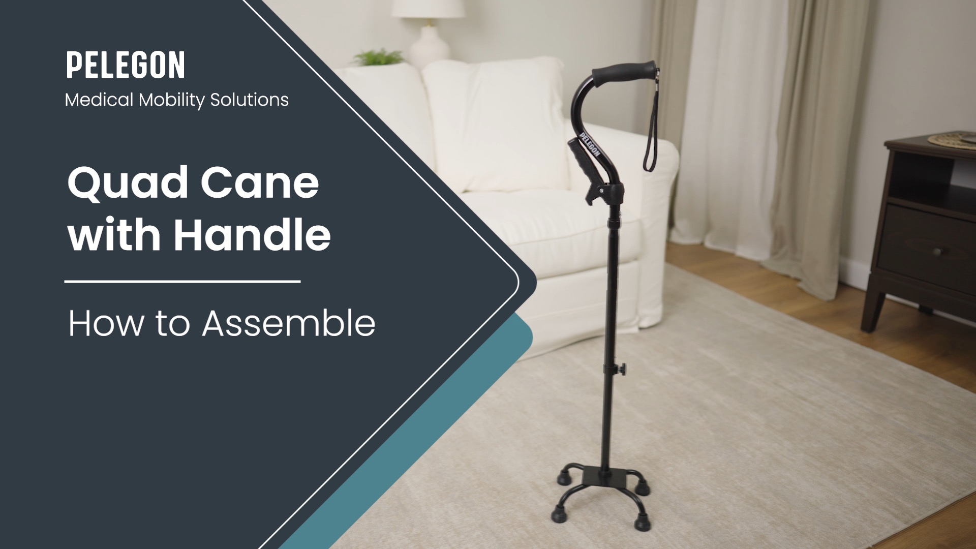 Amazon.com: PELEGON® Quad Cane for Women & Men for Stability