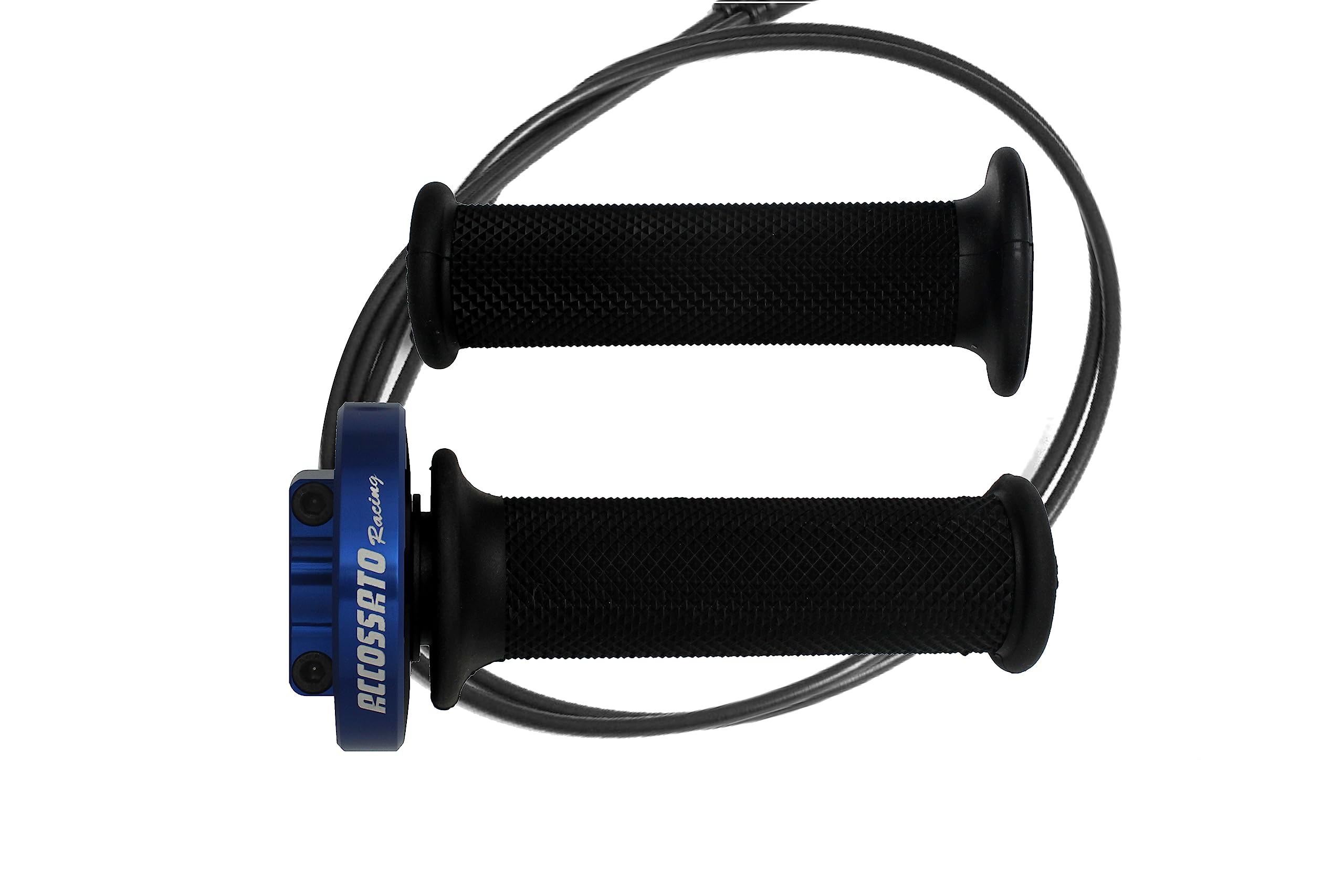 ACCOSSATO Ergal Gas Control Complete with Cables and Handles for Triumph Daytona 675 from 2007 to 2009 (CC 675)