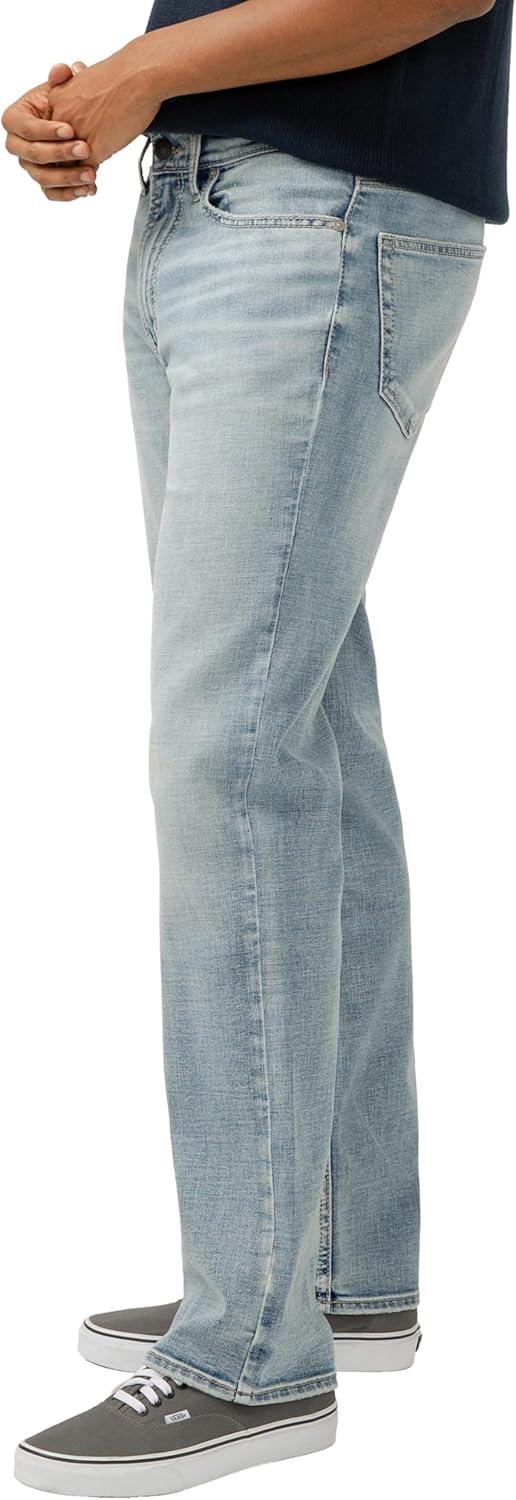 Silver Jeans Co. Men's Grayson Classic Fit Straight Leg Jeans - Image 2