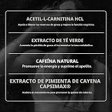 BURN-XT suplemento de pérdida de peso, quemador de grasa termogénico, supresor de apetito, y potenciador de energía, con quema grasa acetyl premium y L-carnitina, extracto de té verde y más, 60 píldoras naturales de dieta vegetarianas.