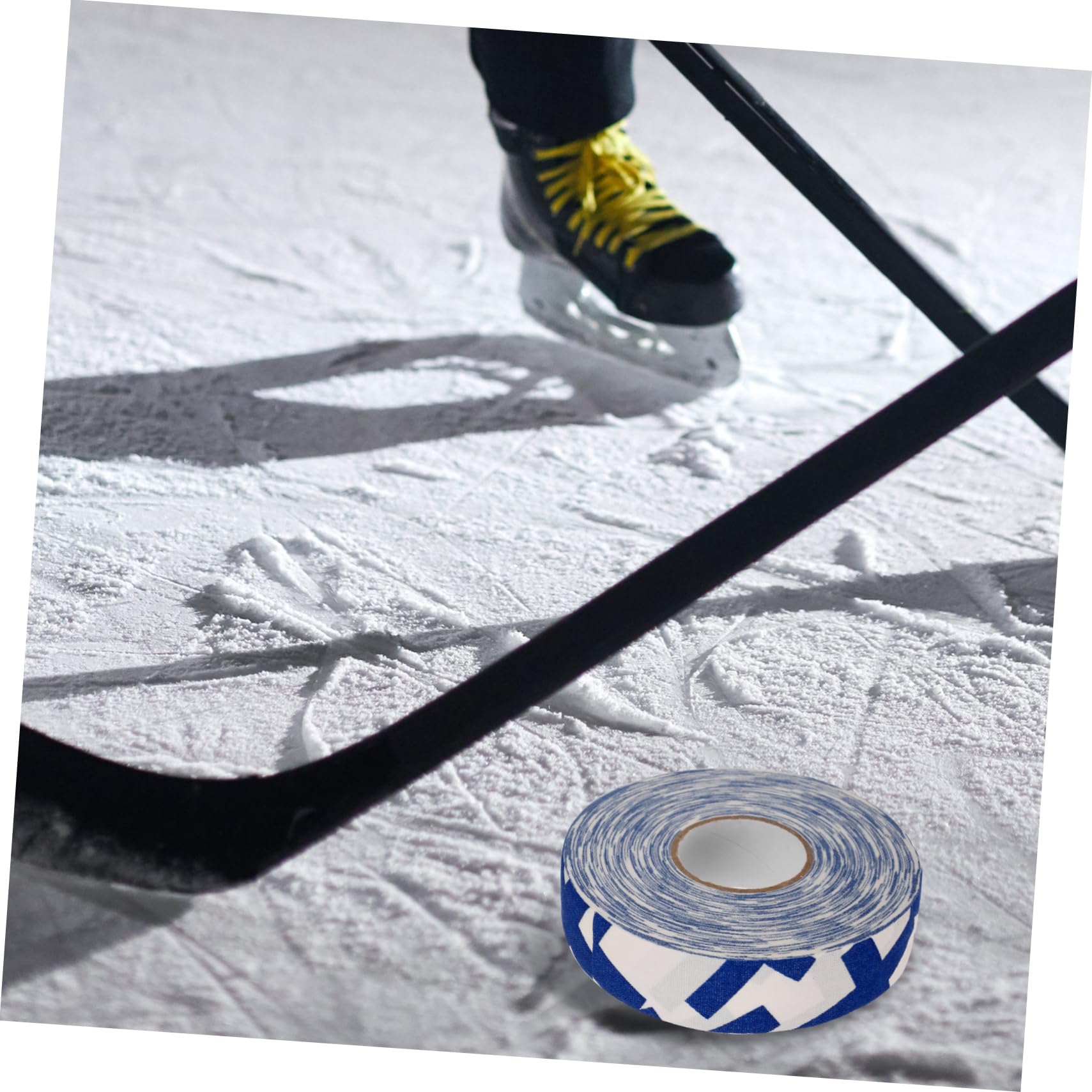 INOOMP 1 Roll Hockey Tape Cotton Cloth Tape for Hockey Stick Non-Slip Band Decorative
