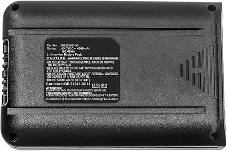Review Synergy Digital Gardening Tools Battery, Compatible with Kobalt 40V Max 20-in Mower Gardening Tools, (Li-ion, 40V, 4000mAh) Ultra High Capacity, Replacement for Kobalt KB2540C-06 Battery