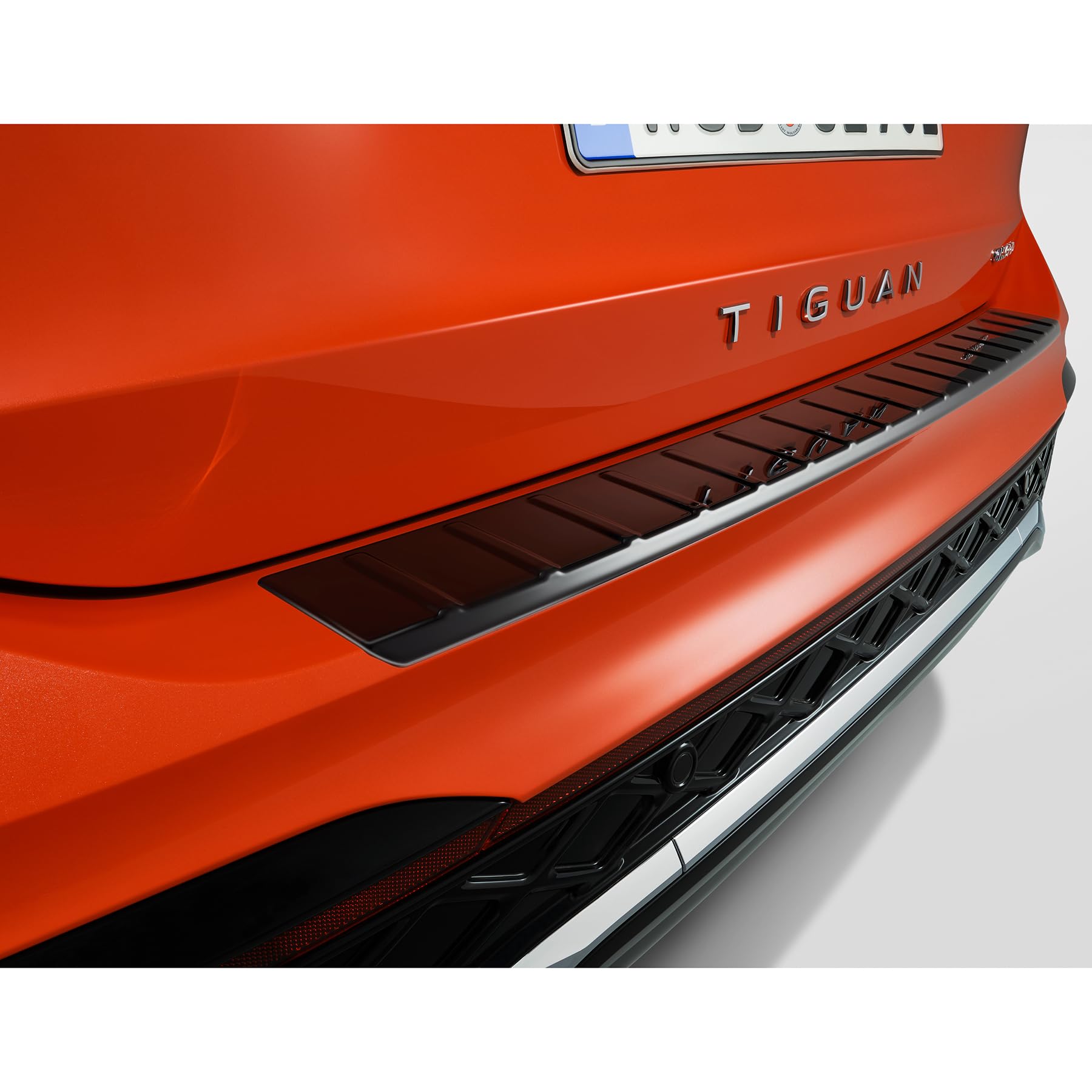Volkswagen Ladekantenschutz, Luggage Carrier Plastic, Piano Gloss, Black, Fit for VW Tiguan 3 (CT1) from 2024
