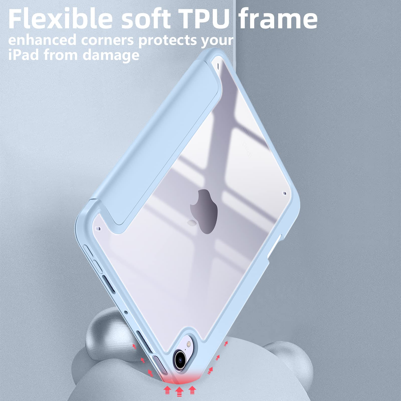 iPad mini 7 256G +ケース+ Apple pencil pro Amazon.com: Mastten for iPad Mini 7 Case A17 Pro, for iPad