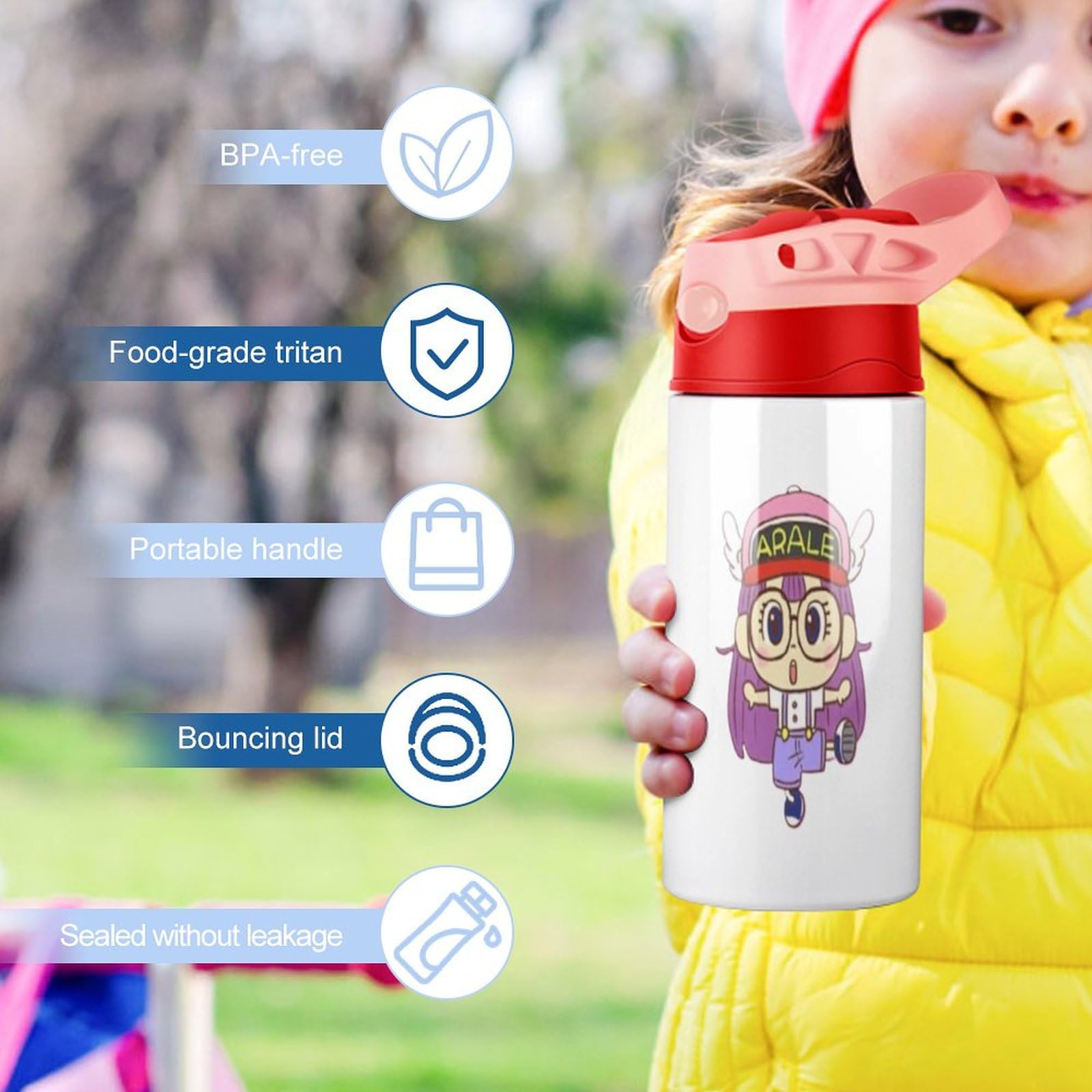 Amazon | Drスランプ アラレちゃん 水筒 おしゃれ 真空断熱ケータイ