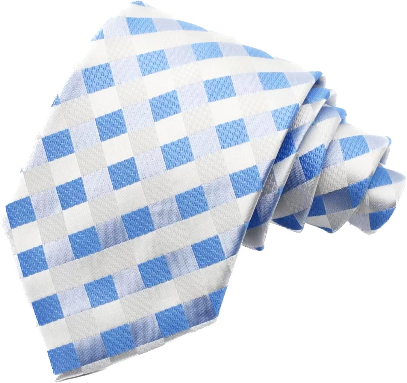 Geotae ZerunNew Classic Men's Plaids Checks Silk Tie Necktie