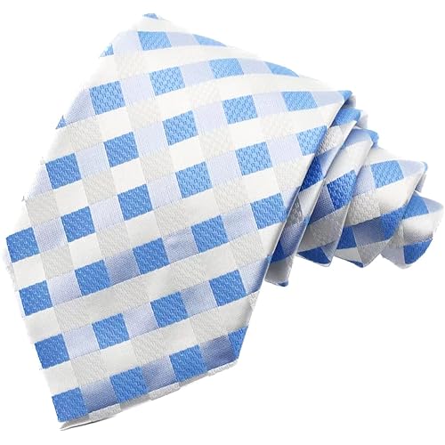 New Classic Men's Plaids Checks Silk Tie Necktie