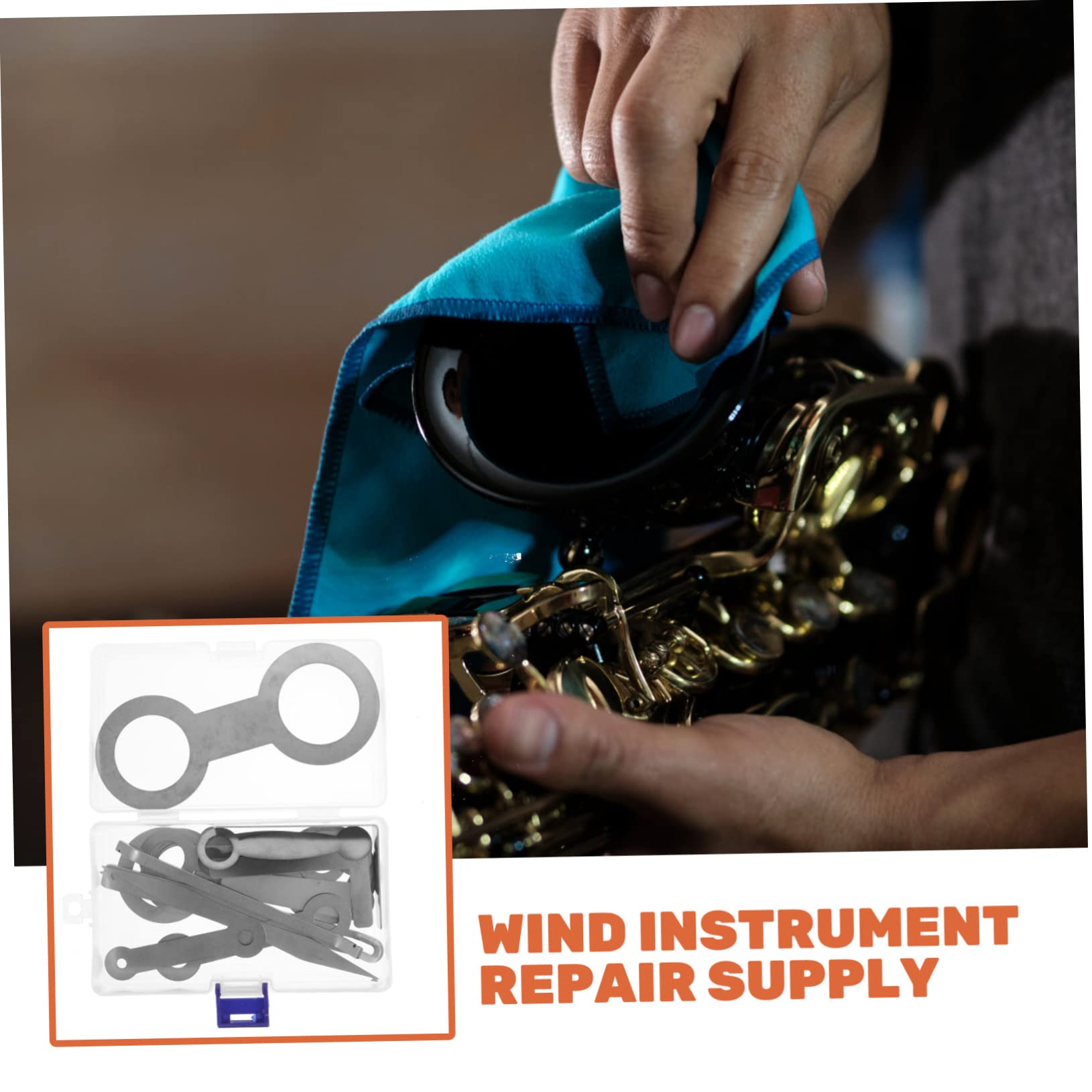 Kit Di Riparazione Per Strumenti Fiato in Accessori Per Strumenti Musicali Per Sassofono