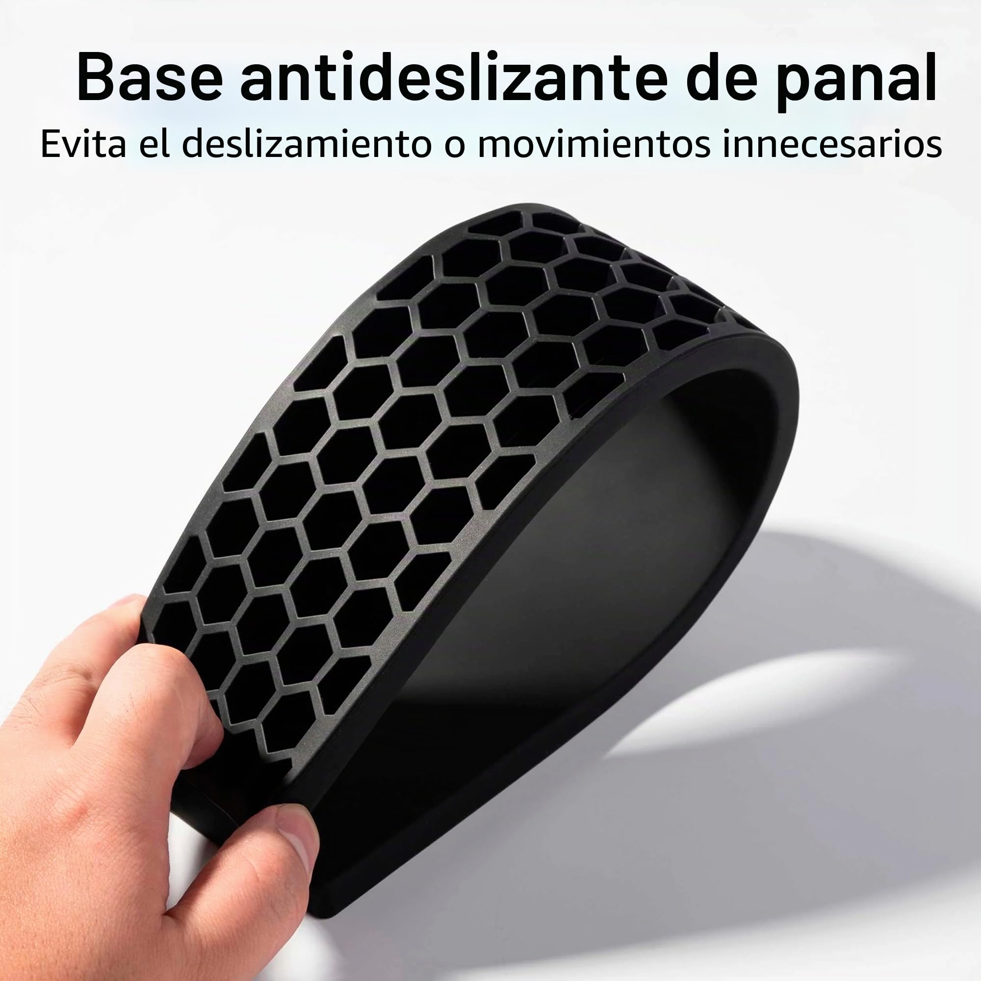 Keychron Reposamanos de silicona para K10 Pro / K10 Max / Q6 / Q6 Pro / V6 - Negro