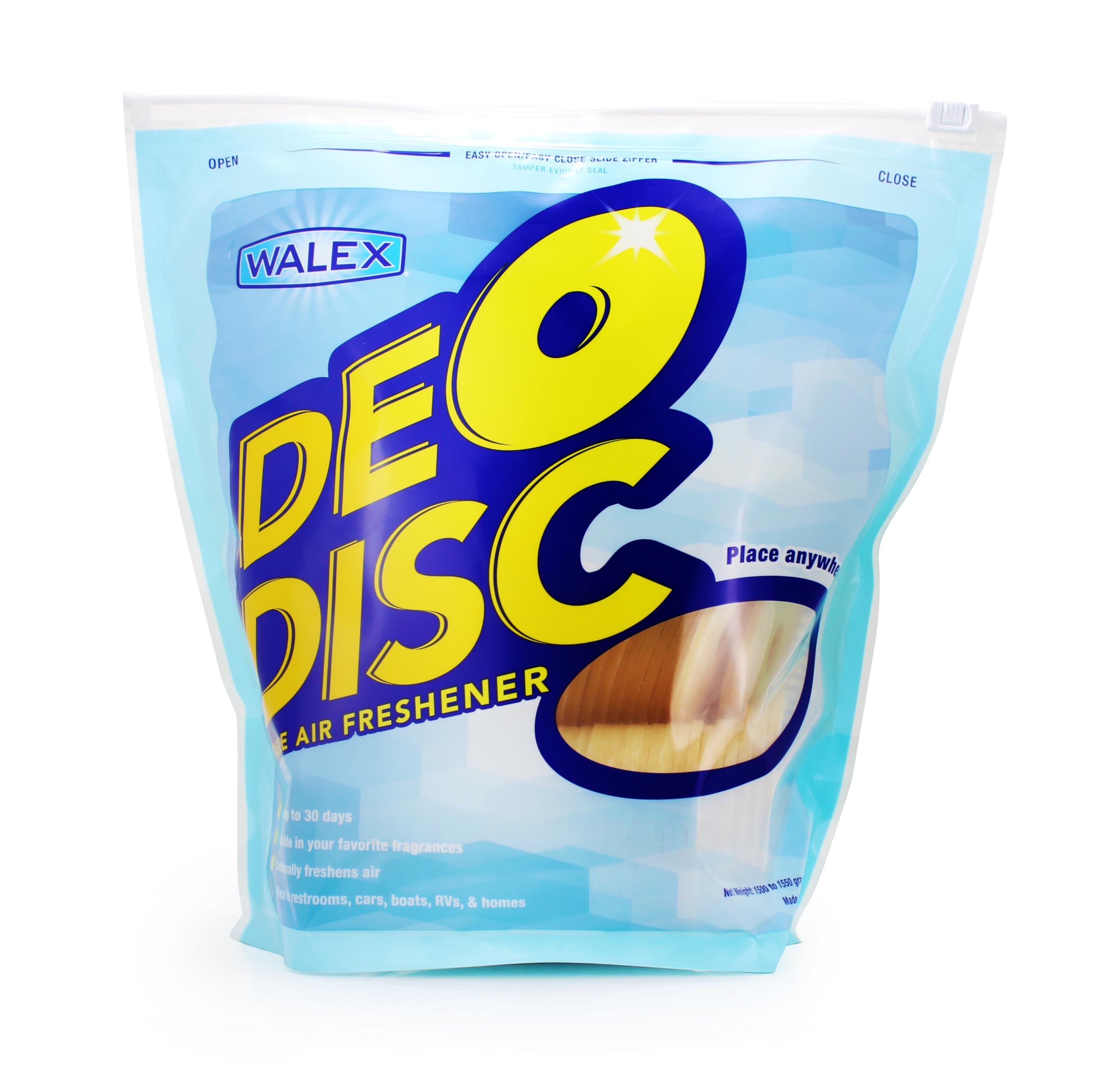 Walex Deo-Disc Commercial Air Freshener Disc - Sunglow Scent, 100-Pack
