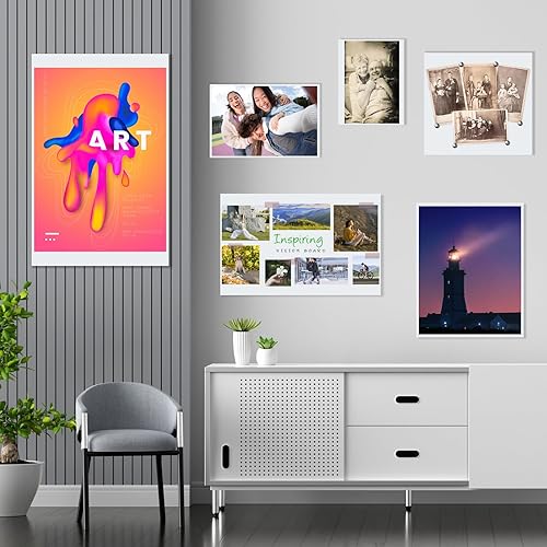 Miniatura 6 de Tablero de espuma de 24 x 36 x 316 pulgadas, paquete de 12 tableros blancos para póster, tablero de espuma ligero para manualidades, enmarcado,