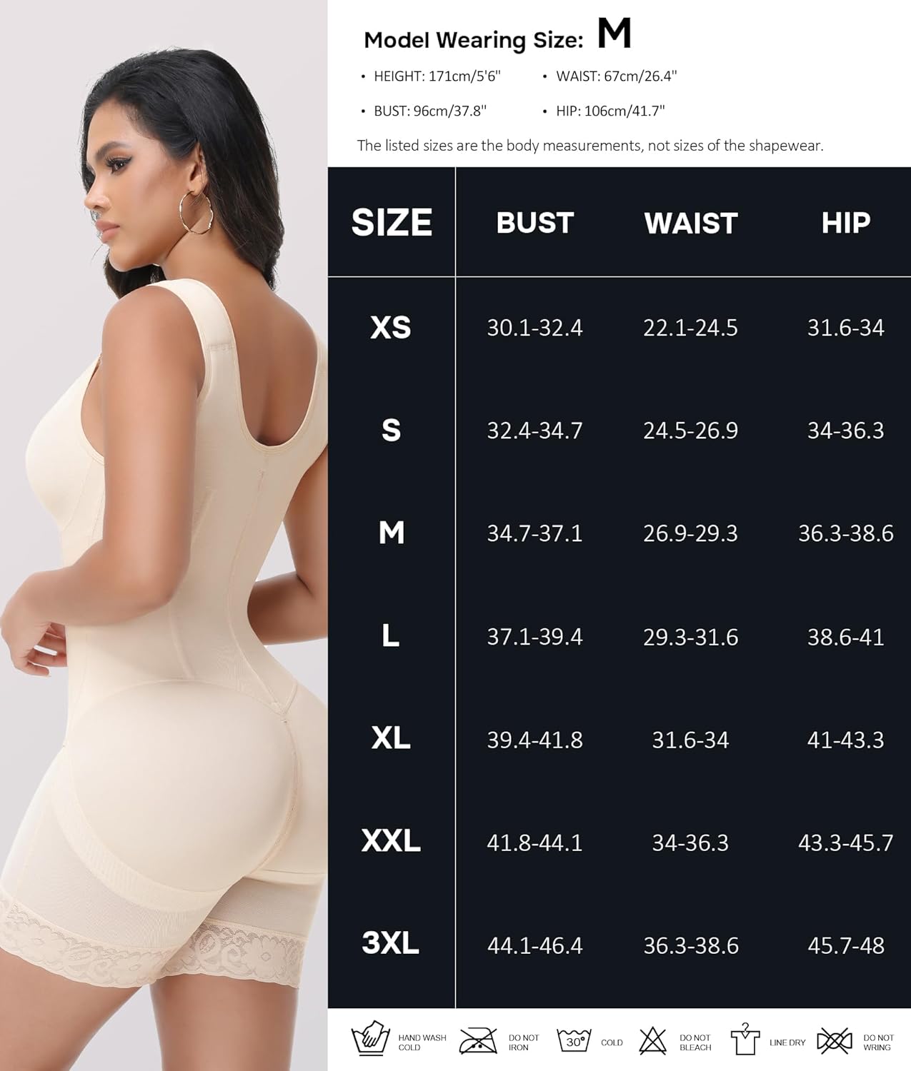 M MYODRESS Faja Colombiana Postparto Shapewear for Women Stage 2 Faja Body Shaper Post Surgery Compression Tummy Control - Image 7