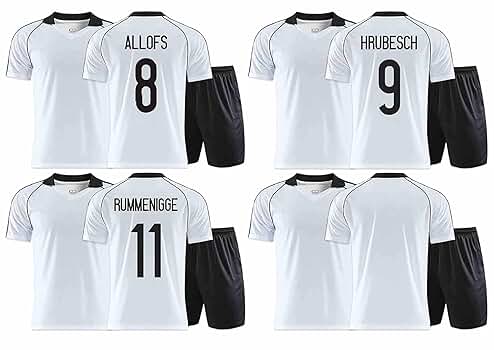 Amazon | 1980年 西ドイツ代表 サッカーユニフォーム サッカー
