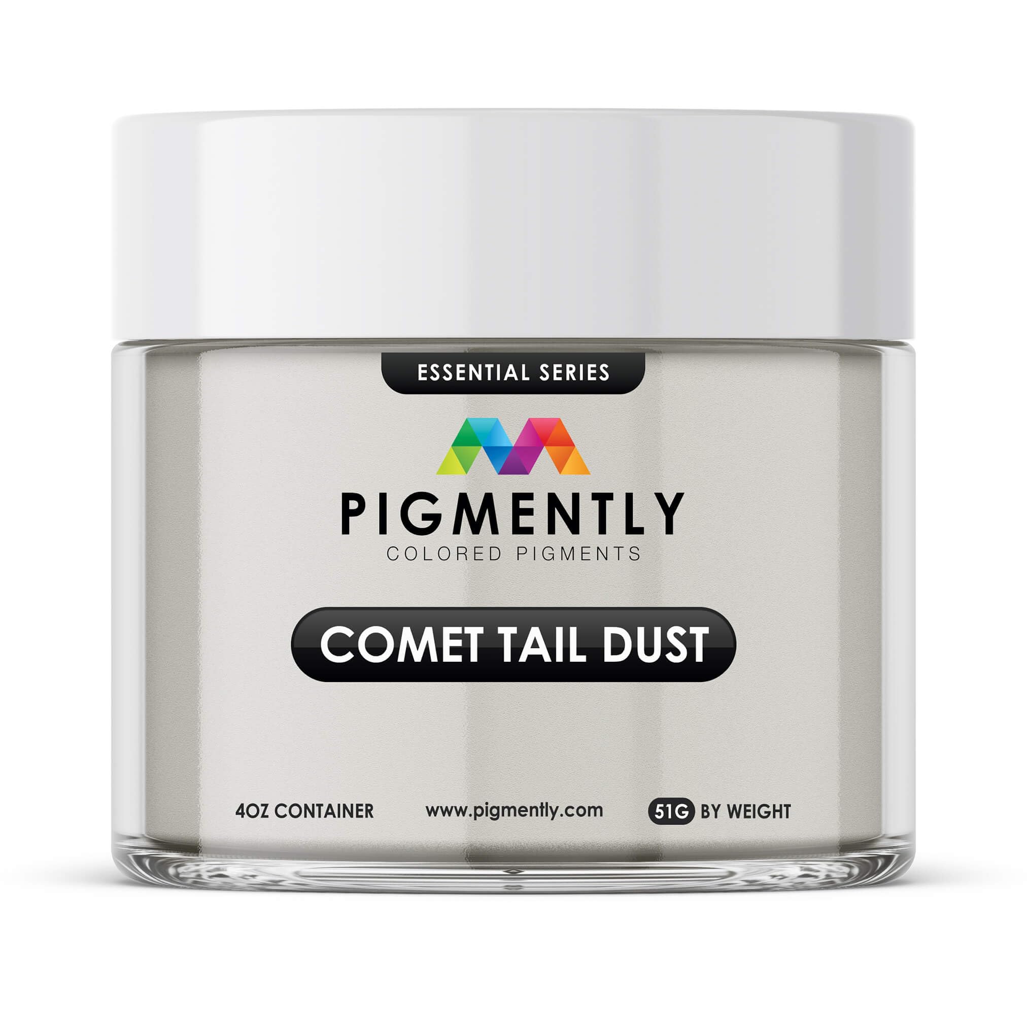 Ultra Clear Epoxy Pigment Powder | Essential Series Resin Mica Powder for Art, Craft, Jewelry & Candle Making - Comet Tail 51g