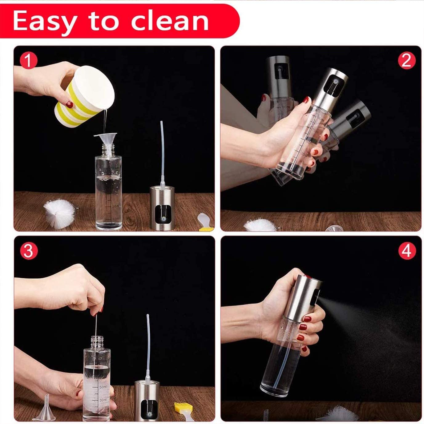 Artibetter 40 Stück Sprühköpfe – Ersatzpumpen Für ätherische Öle, Parfüm & DIY-Sprays