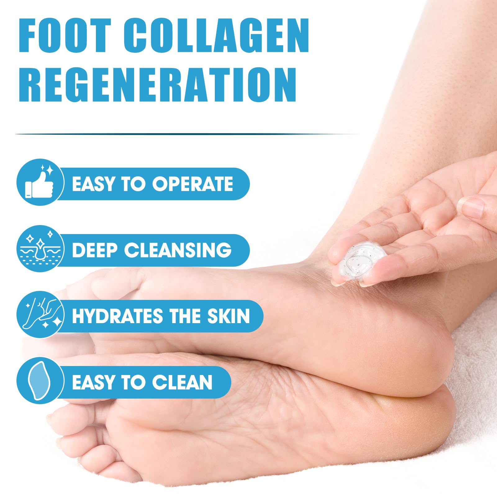 Cheratolitico Piedi, Callus Remover, Esfoliante Piedi, Lima per Piedi in Nano-Vetro, Ammorbidisce la Pelle dei Piedi, Idrata in Profondità, Allevia Secchezza e Screpolature, 250 ml