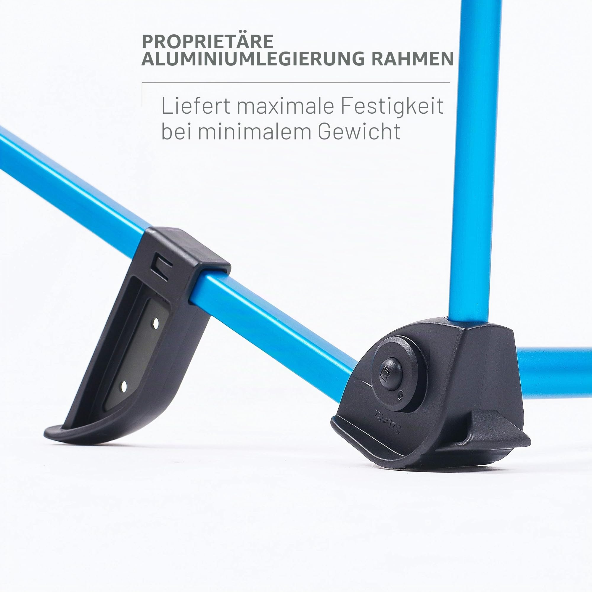 Helinox Incline Festival Chair | Campingstuhl,Klappstuhl,Aluminium,leicht,stabil,faltbar,kompakt,inkl Tragetasche (Black)