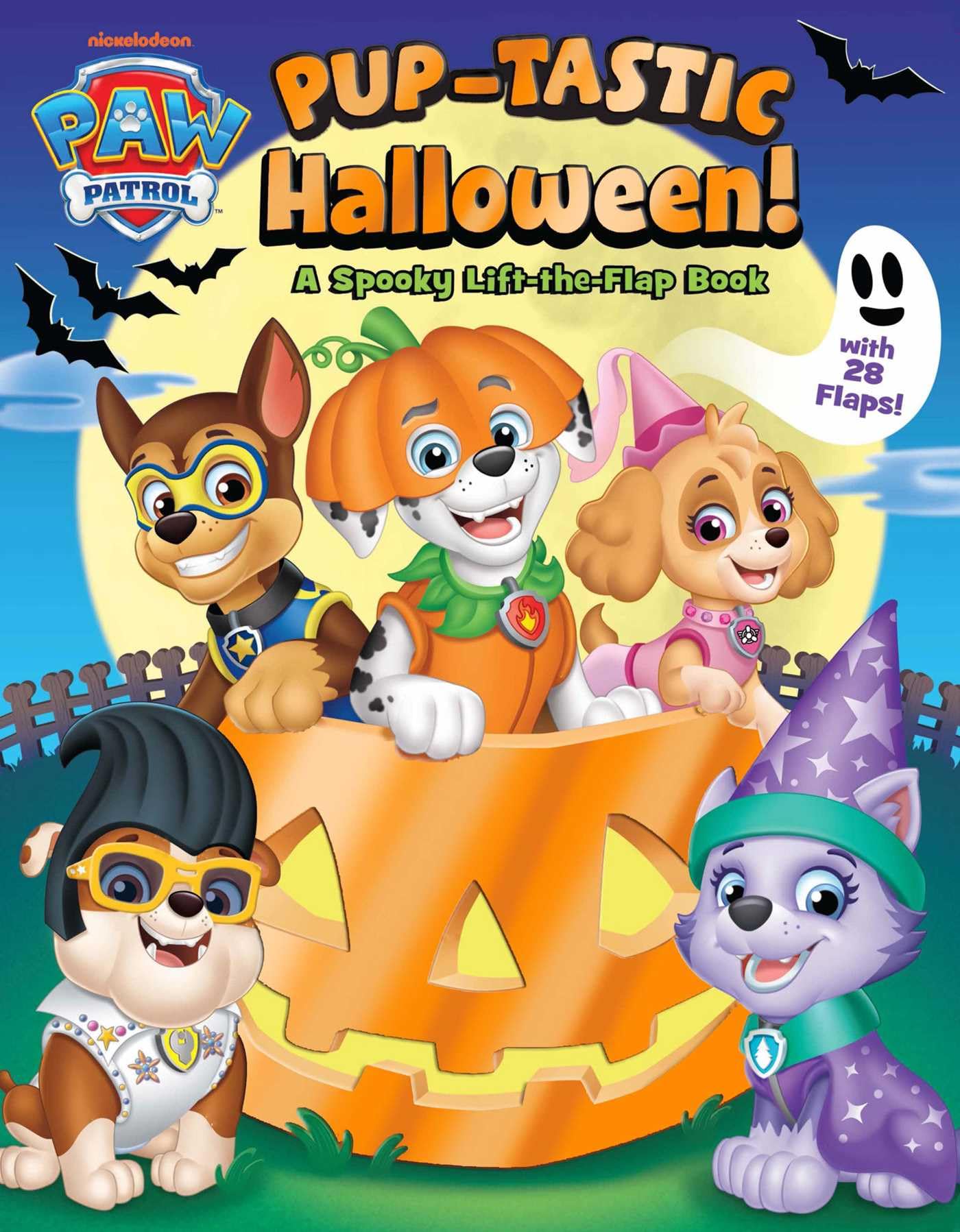 PAW Patrol: Pup-Tastic Halloween: A Lift-the-Flap Book