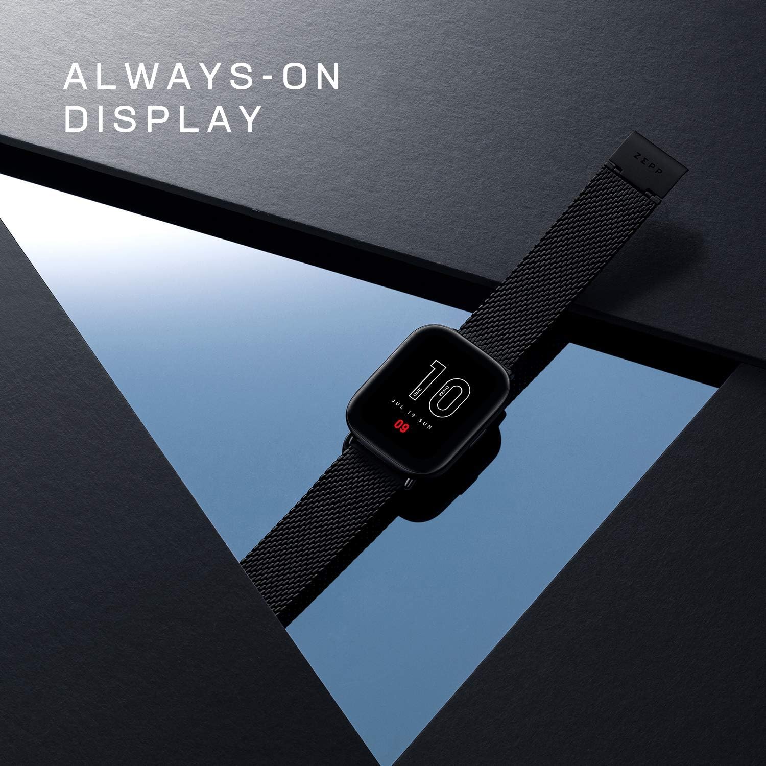 Zepp E Square Men's Smart Watch for Android Phone iPhone Health Fitness