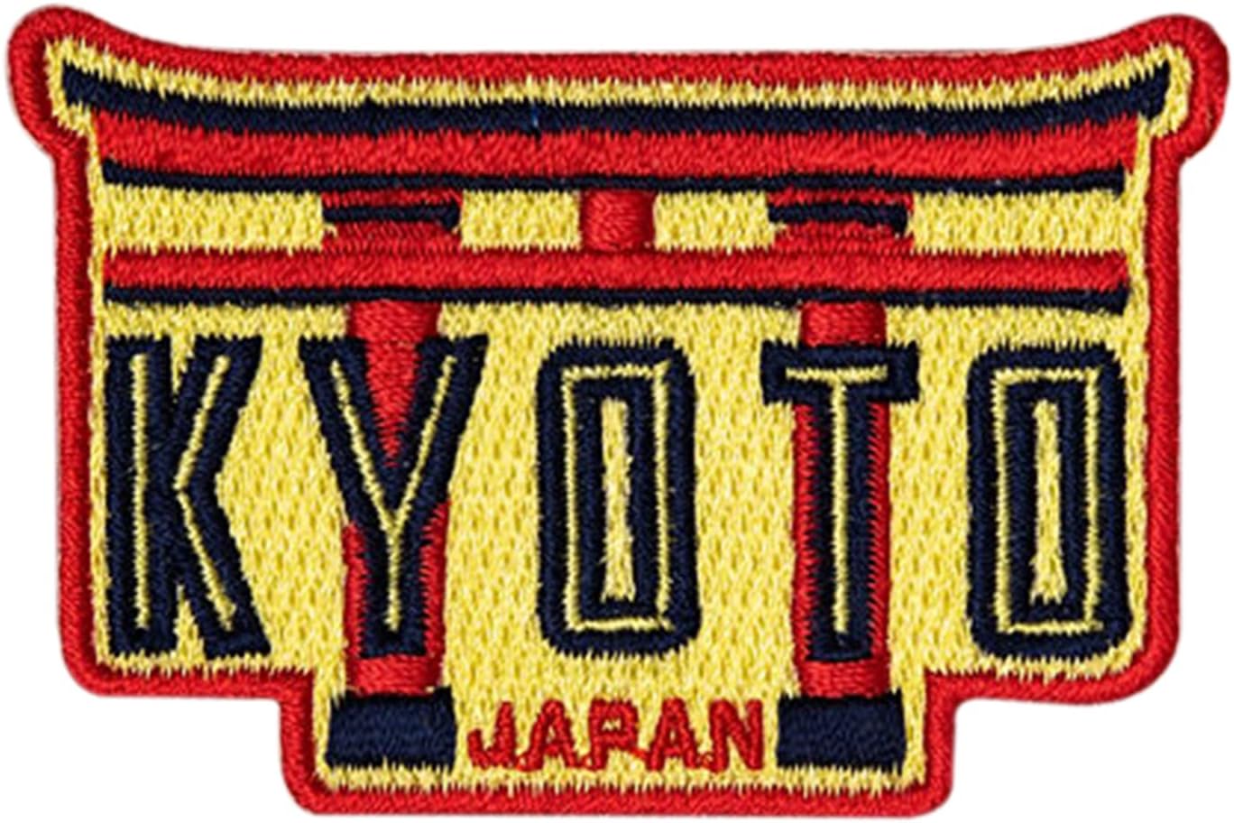 Vagabond Heart Kyoto Patch - Torii Gates Souvenir - Kyoto Japan Iron On Travel Badge