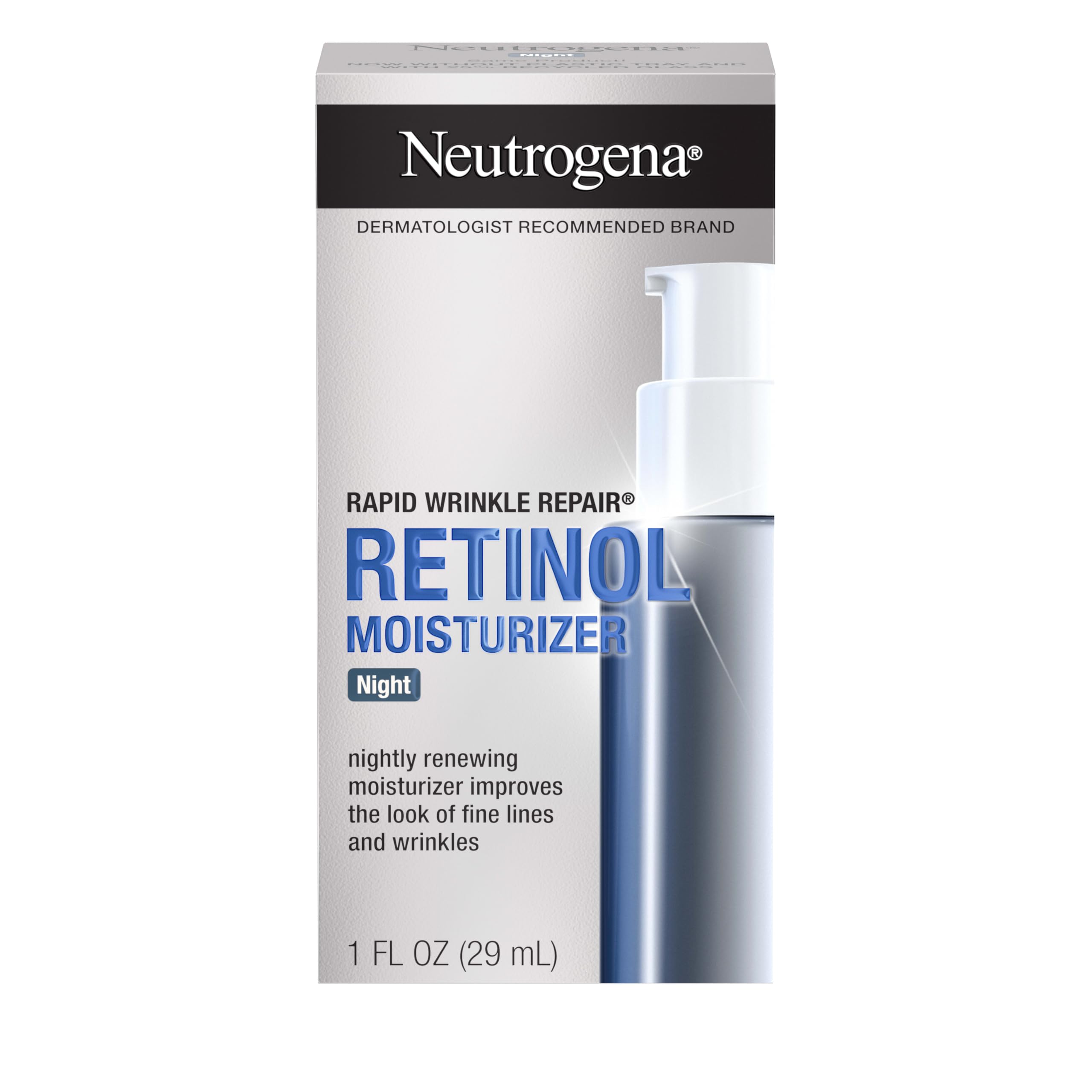 Amazon | Neutrogena Rapid Wrinkle Repair Night, 1 Ounce