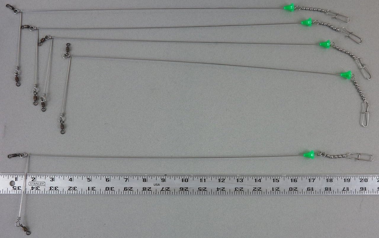 River Guide Supply 5 Pack LongArm Flasher Spreader for